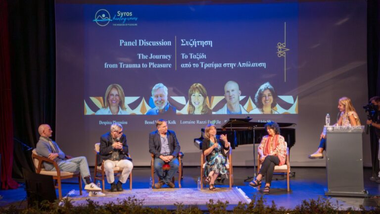 The Journey from Trauma to Pleasure             Syros Island, Greece
